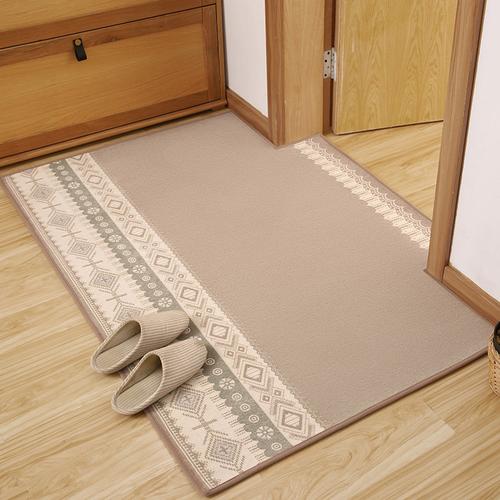 垫脚垫子支持定制进门入户地毯视频介绍_京城派 多尼尔厨房地垫轻奢