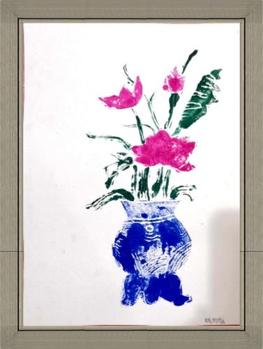 粉印版画作品