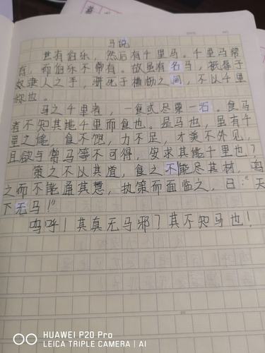 《马说》