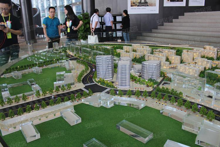 地铁绿城杨柳郡沙盘图