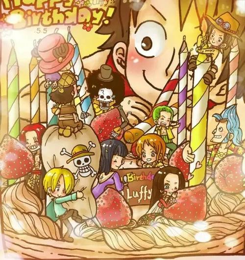 海贼王#0505路飞小男神生日快乐!ヾ(3)ノ