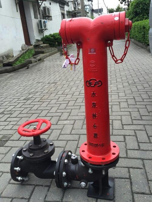 直销天广消防改进型老式dn100室外地上式消防水泵接合器6寸sqs150