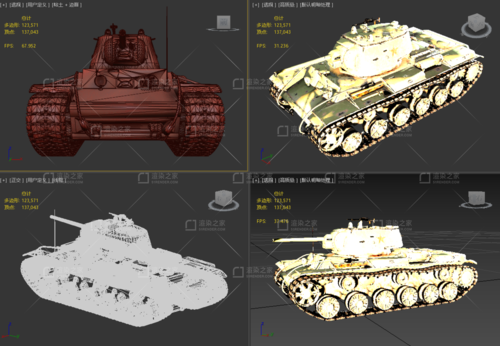 苏联坦克kv1 二战苏军坦克 kv1坦克 二战坦克