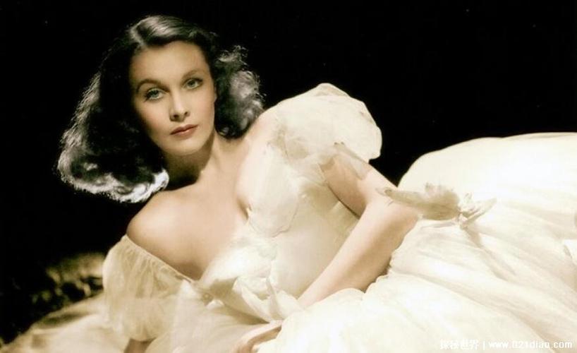 绝代佳人费雯丽图片魂断蓝桥绿色礼服最美丘吉尔都只敢远观