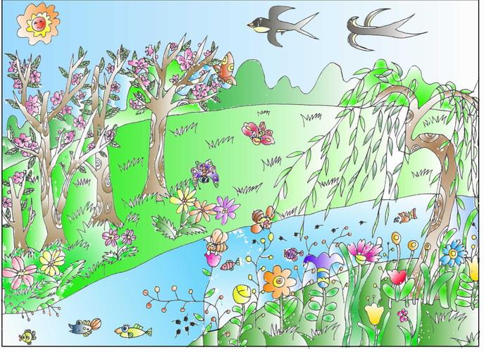 春天来了,你发现大自然还有哪些变化呢?