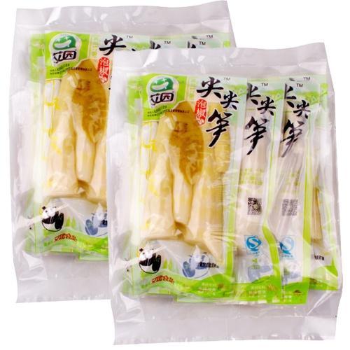 艾园尖尖笋泡椒竹笋散装250g*2