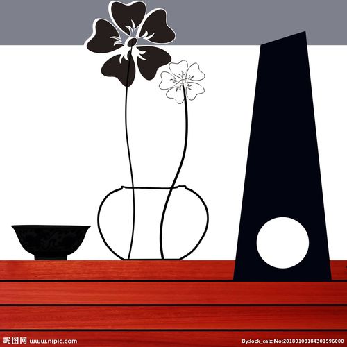 简单抽象画图片