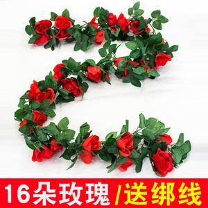 玫瑰花藤蔓仿真图片
