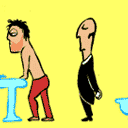 地球上最恶心的大便男qq表情 洁癖勿入!