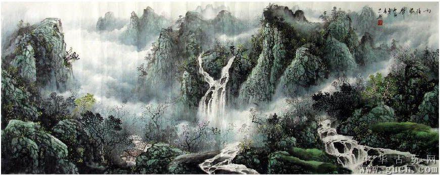 董大川·小六尺山水