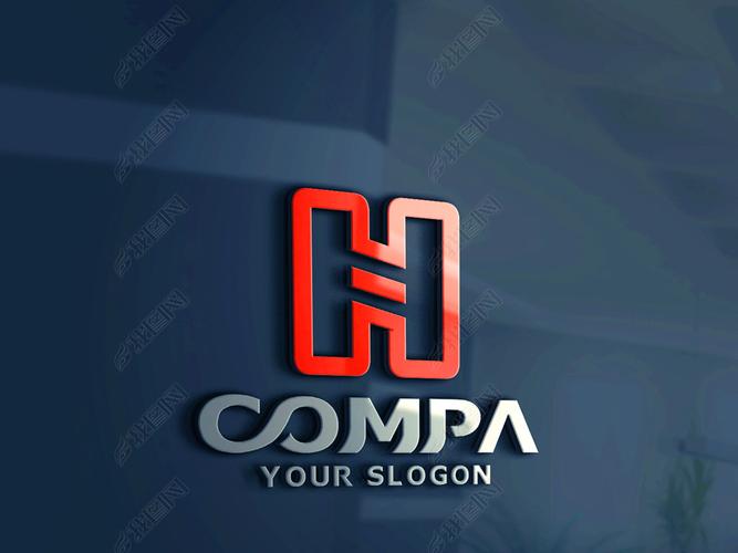 原创h字母logo设计h字母标志h字母商标-版权可商用