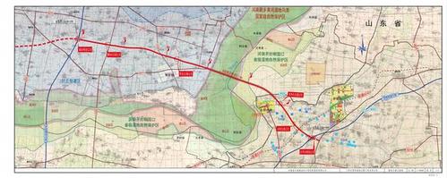 兰考至原阳高速公路兰考至封丘段项目选址