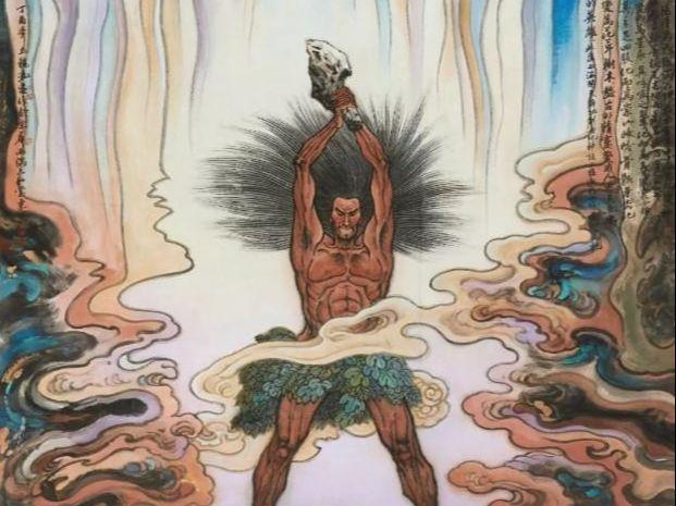 中国神话体系里是如何开天辟地的