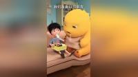 奶龙与小七:我们是最好的朋友,对吧?