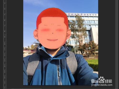 p图怎么把人头p上去