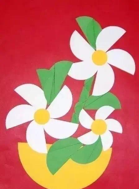半圆形也能变出琳琅满目的作品,一起来做吧!