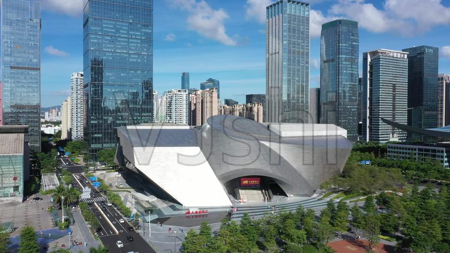 2020深圳最新两馆少年宫_3840x2160_高清视频素材下载