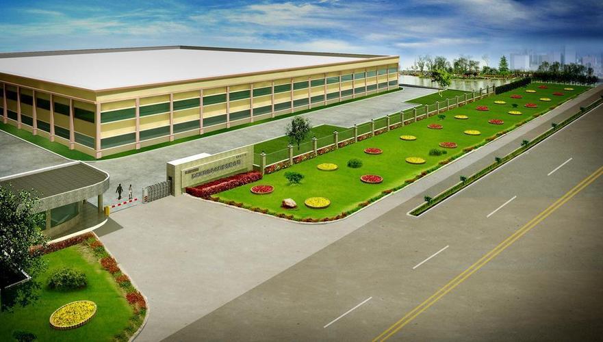 工厂效果图图片(psd,装饰素材)