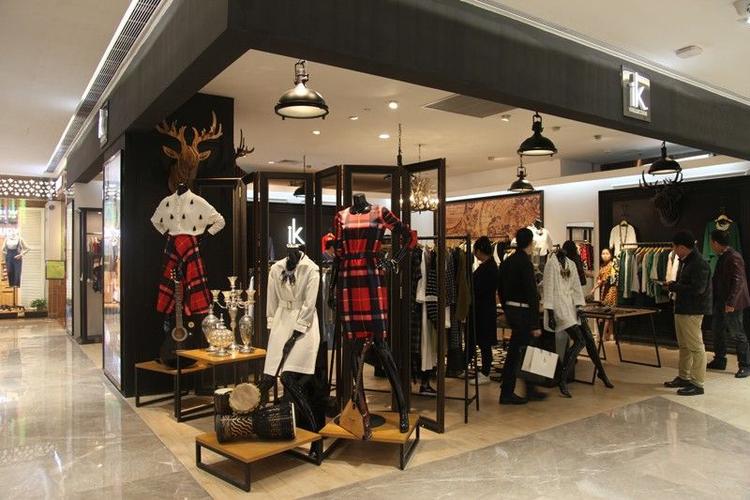 ik品牌女装深圳海雅广场专卖店装设计效果图画册