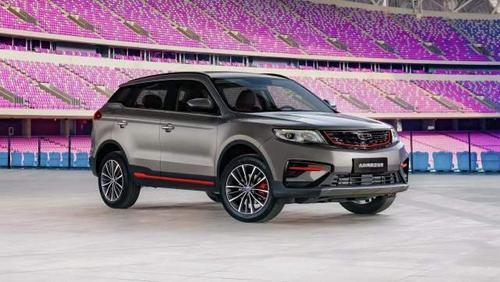 国产紧凑suv销量榜二,2021款吉利博越