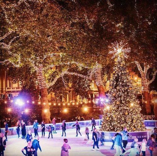 扬州首家户外真冰滑冰场来啦!9.9元放肆开溜!