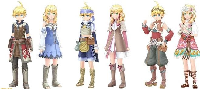 符文工厂5发售首日dlc历代衣装公开5月20日登陆switch