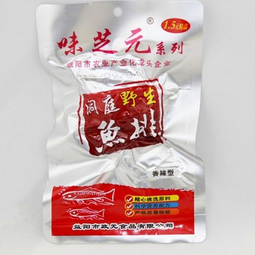 味芝元鱼排26g味芝元鱼排洞庭鱼排湖南特产香辣鱼排240包