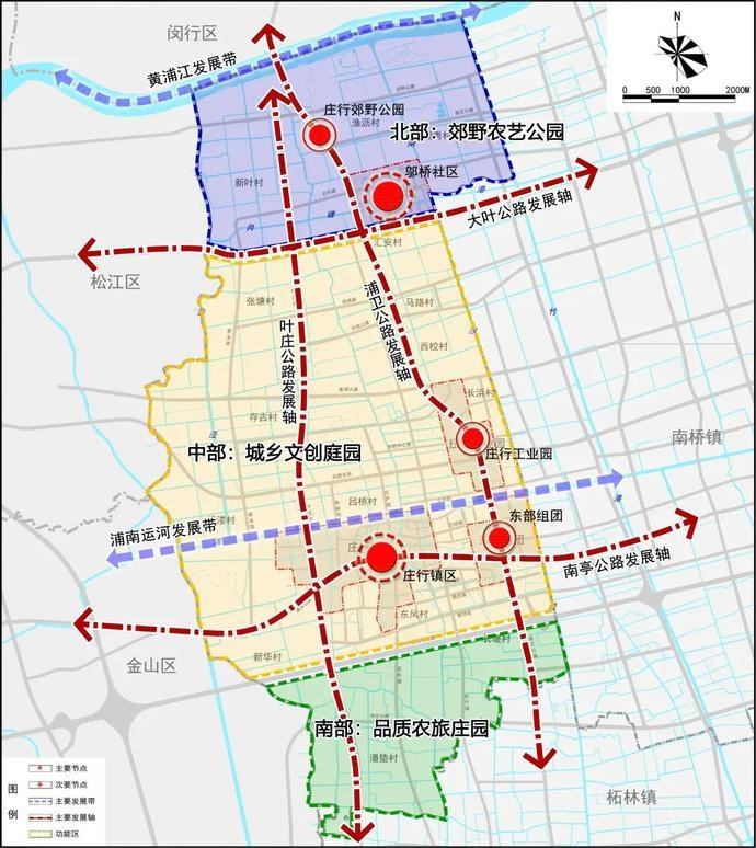 奉贤区庄行镇2035规划蓝图揭开面纱,跟着小编一起来看看吧
