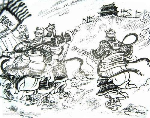 魔家四将