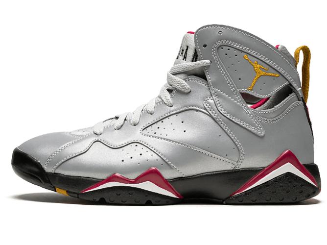 airjordan7篮球鞋aj7反射银大巴黎3m反光三连冠特价