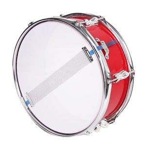 包邮正品红色13英寸小军鼓少先队鼓 鼓号队军乐鼓送鼓棒背带