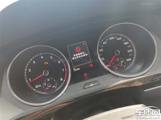 上汽大众途观l发动机故障灯亮变速箱跳挡