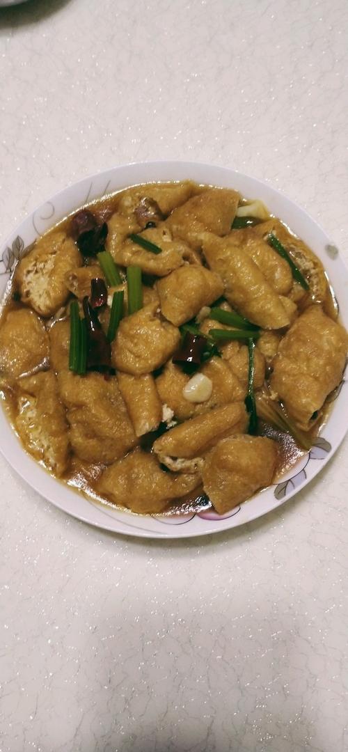 红烧麻辣油豆腐