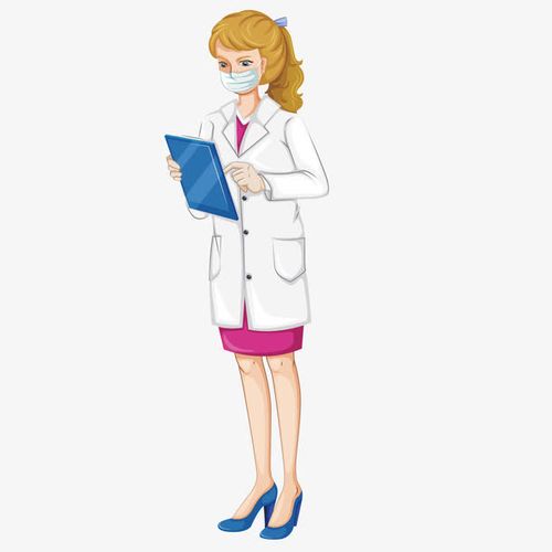 关键词 : 戴口罩,女医生,卡通,矢量