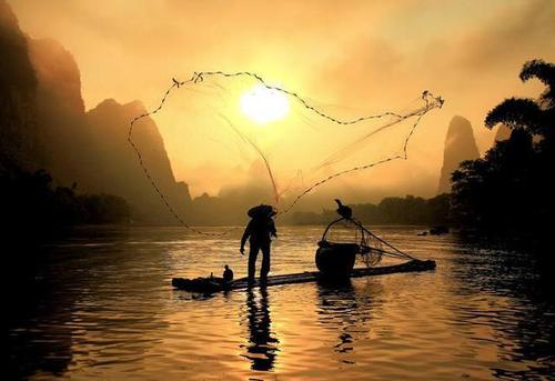 渔舟唱晚人间乐事