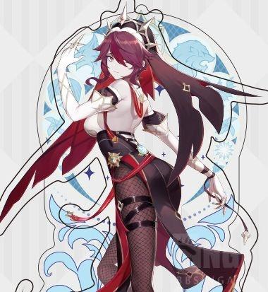 [闲聊杂谈]罗莎莉亚周边上架首位只有一张立绘的角色石锤,连美工都