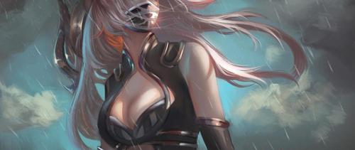 电脑平板电视机5120x2160英雄联盟刀锋舞者艾瑞莉娅刀妹皮肤9壁纸