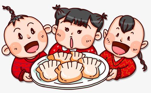 冬至吃饺子的手抄报 冬至手抄报
