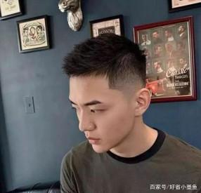 男生发质硬的男生更适合什么发型