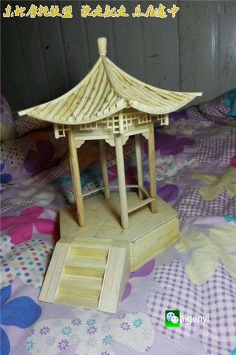 用5000根一次性筷子,建的宏伟古建筑