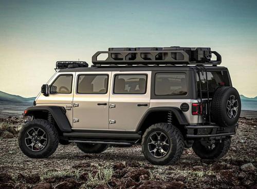 jeep全新四驱越野"面包车"曝光,造型奇特