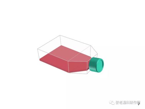5维",ppt绘制细胞培养瓶!