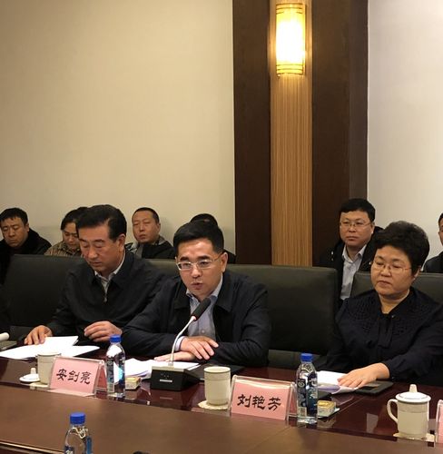 泰来县人民政府县长安剑亮同志表态发言.