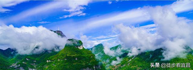 湖北宜昌十月自驾游的栗子坪景点免费看竹屋山庄欢迎您