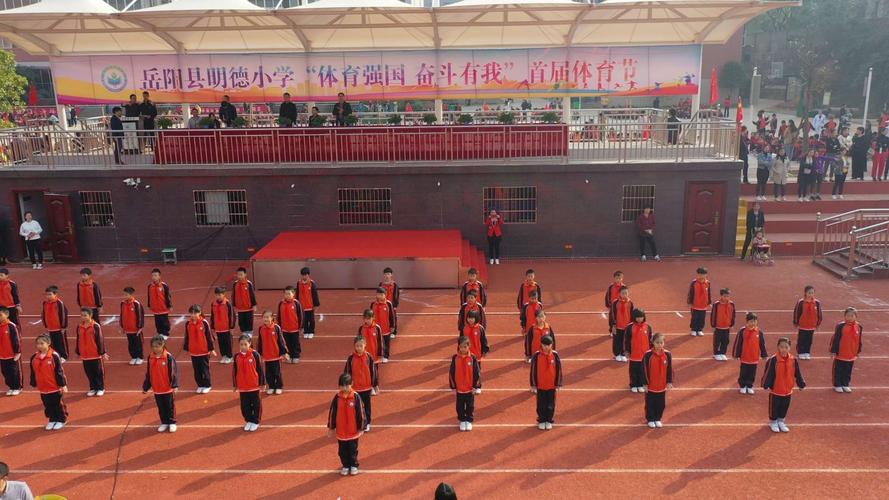 体育强国,奋斗有我——岳阳县明德小学隆重举行首届体育节