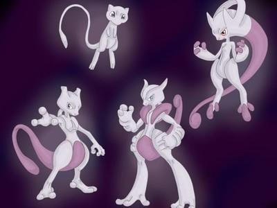 超梦和梦幻-3d打印模型