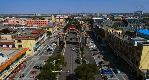 甘肃民勤县城美景