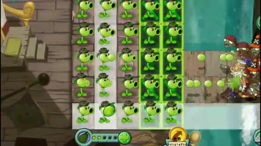 植物大战僵尸:全图的豌豆射手有多给力,估计你是想不到的