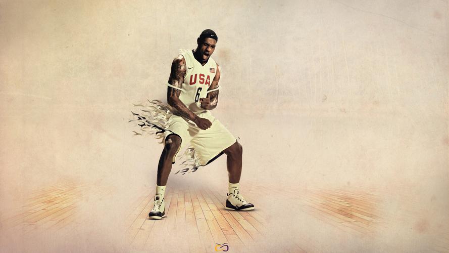 转发微博 //@nba壁纸 詹姆斯啦啦