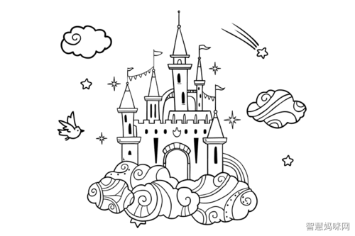 各种城堡的画法